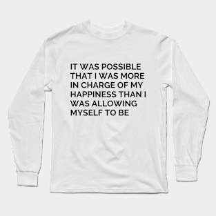 Becoming Long Sleeve T-Shirt